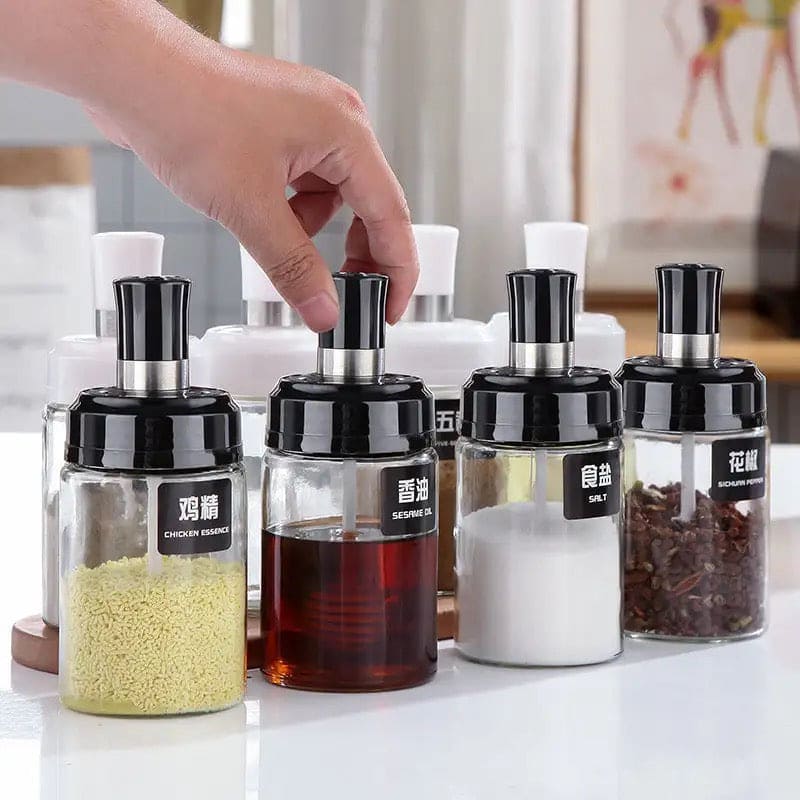 Set Of 6 Rotating Spice Rack,360 Spice Rotating Bottles, Multipurpose Revolving Spice Rack Condiment Set Set Of 6 Rotating Spice Rack,360 Spice Rotating Bottles, Multipurpose Revolving Spice Rack Condiment Set